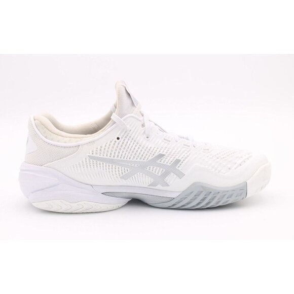 Asics Women's Court FF 3 Gel Tennis Pickleball Sneakers White/Pure Silver Sz 10 - Picture 7 of 8